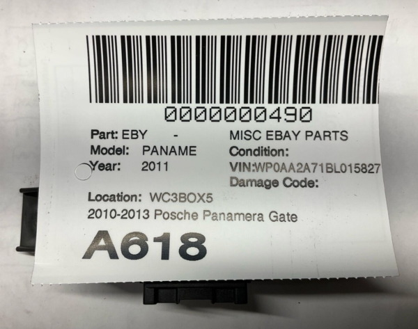 2011 Porsche Panamera Gateway Control Module OEM 97061811513 - Image 4