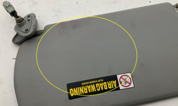 2004-2008 ACURA TSX Sun Visor Right Passenger Side OEM - Image 7