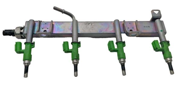 2018-2024 TOYOTA CAMRY Upper Fuel Injection Rail Green Color Connectors OEM