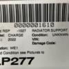 2015-2023 DODGE CHARGER Radiator Support OEM - Image 15