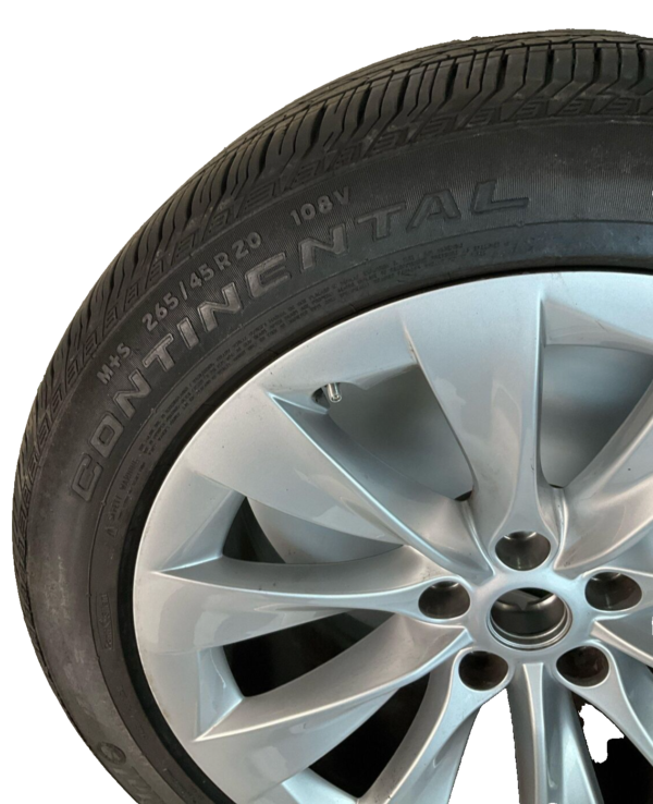 2012-2020 TESLA X Wheel Tire Sold Seperately Rim In Excellent Condition OEM - Image 3