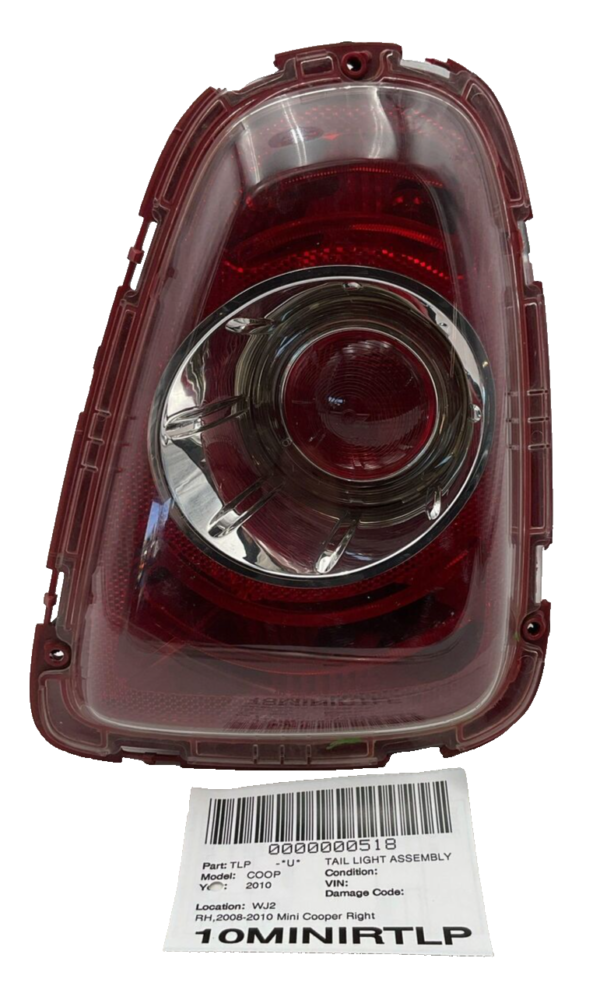 2008-2010 Mini Cooper Right Passanger Tail Light Assembly OEM