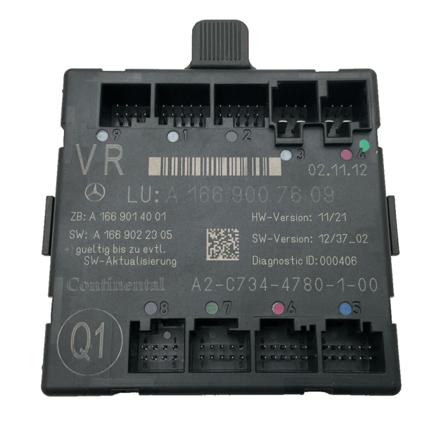 2006-2013 MERCEDES GL CLASS Chassis Brain Box Front Right Side Door Control Mod