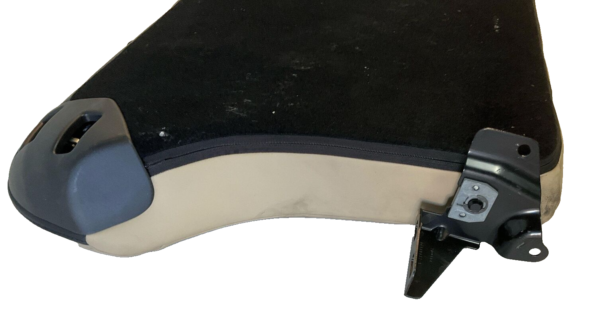 15 TESLA S Rear Seat 2012-2016 Tesla Model S Rear Backrest Oem Cream - Image 4