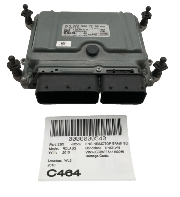 2010-2011 Mercedes Benz R350 Engine Control Module Brain OEM A2729002200