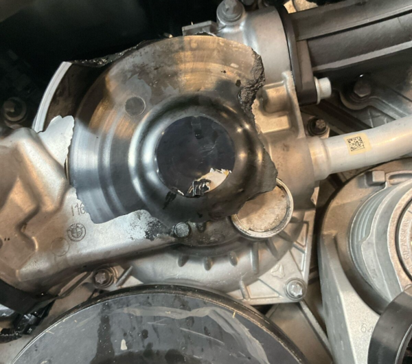 2016-2019 BMW 750i 4.4 Turbo RWD Engine Assembly Motor Twin Turbos Included 84k - Image 7