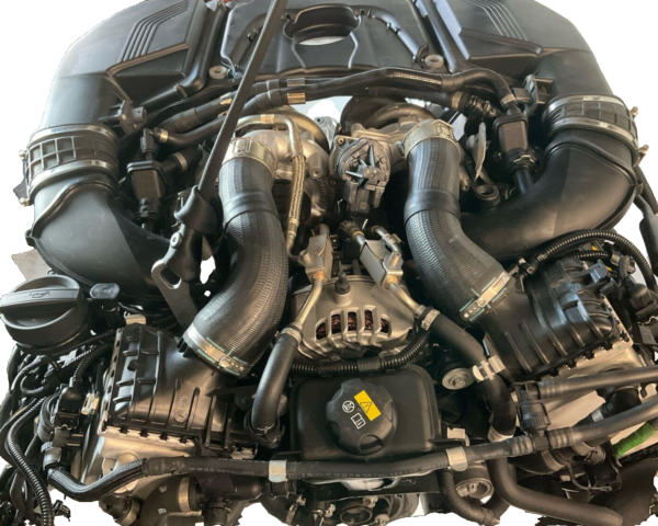 2016-2019 BMW 750i 4.4 Turbo RWD Engine Assembly Motor Twin Turbos Included 84k