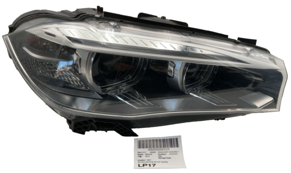 2014-2018 X5 X6 HID Headlight Assembly BARE No Modules OEM - Image 3