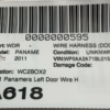 11 PORSCHE PANAMERA Wire Harness (door) 2011 Panamera Left Door Wire Harness Oem - Image 2